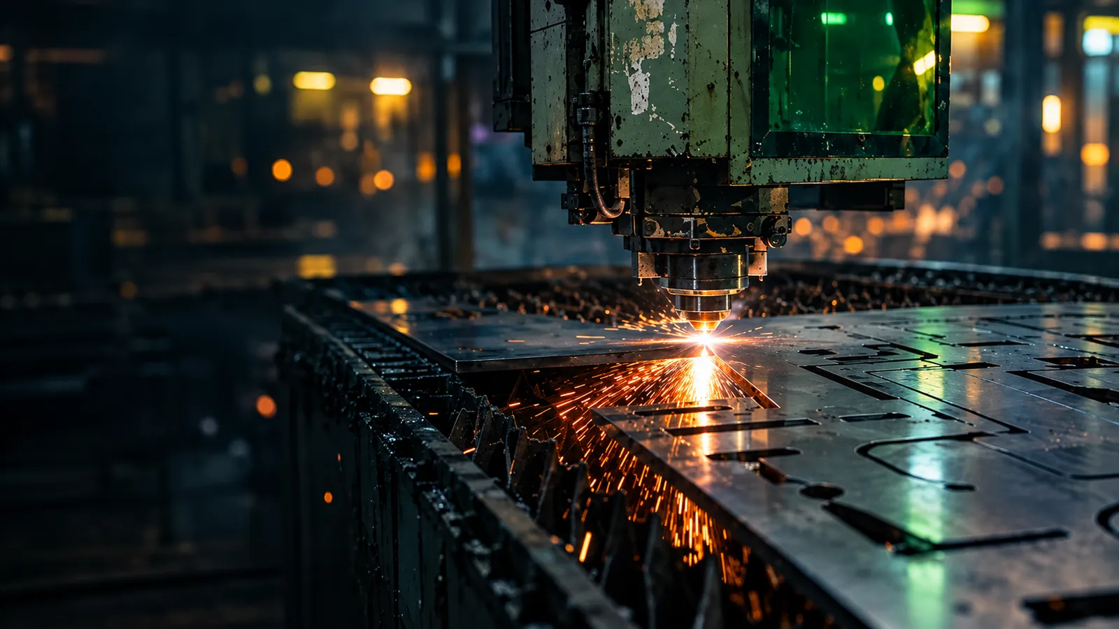Laser cutting